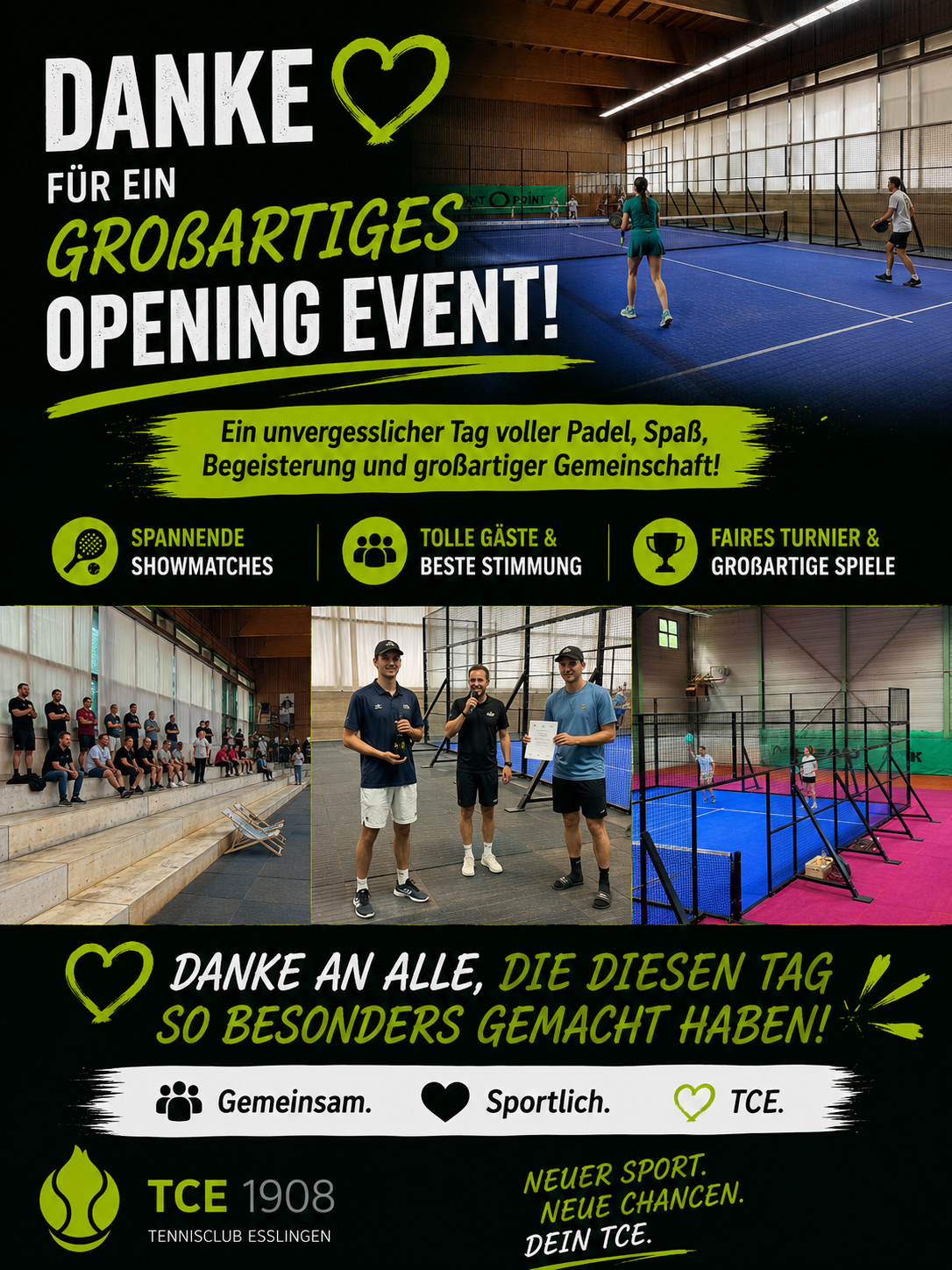 Impressionen vom Padel Opening beim TC Esslingen